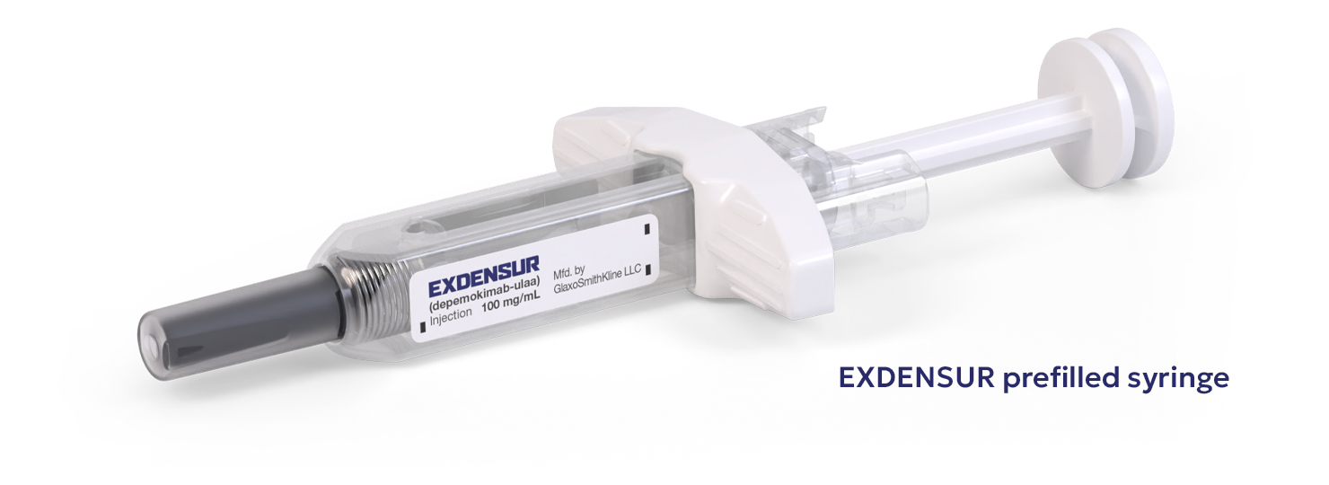 EXDENSUR (depemokimab-ulaa) syringe EXDENSUR (depemokimab-ulaa) syringe